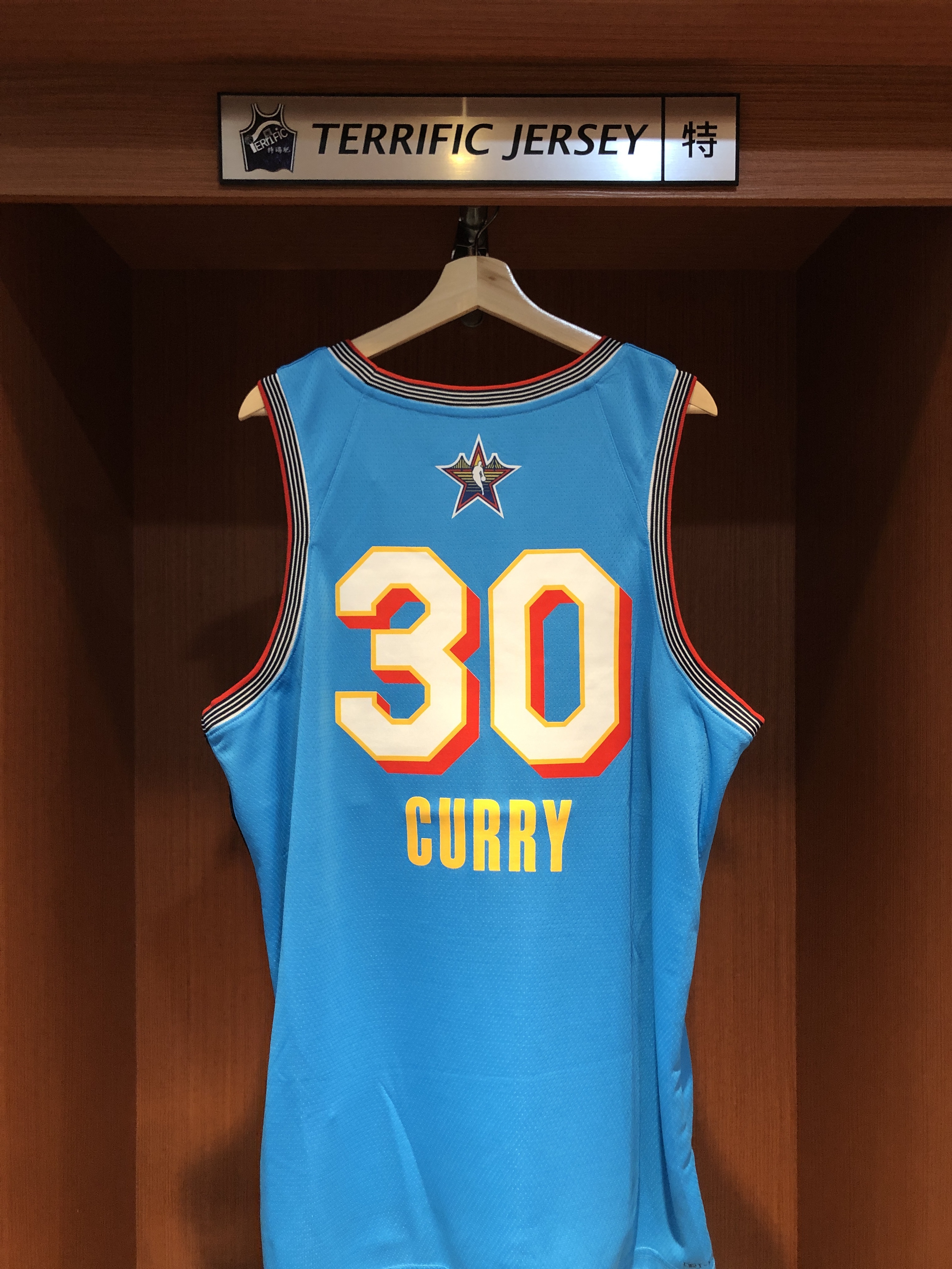 NBA球衣 Stephen Curry 24-25 明星賽藍 ASG Jordan Swingman 球迷版 熱轉印 全新