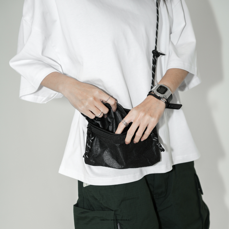 簡約機能迷你簡約斜背包
