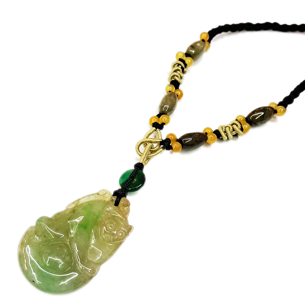 馬上封侯玉佩中國結項鍊【十方】120208