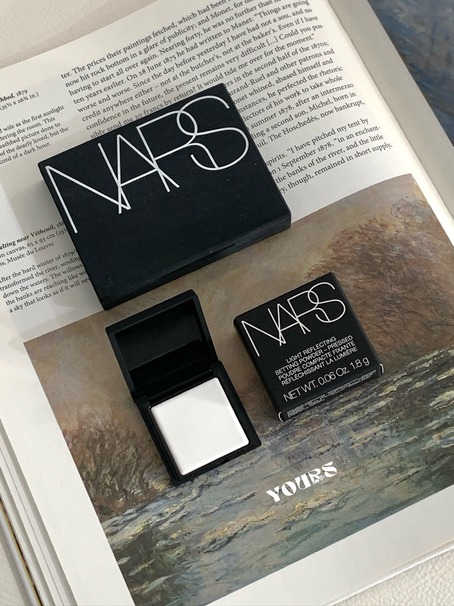 NARS 裸光蜜粉餅 大白餅 10g