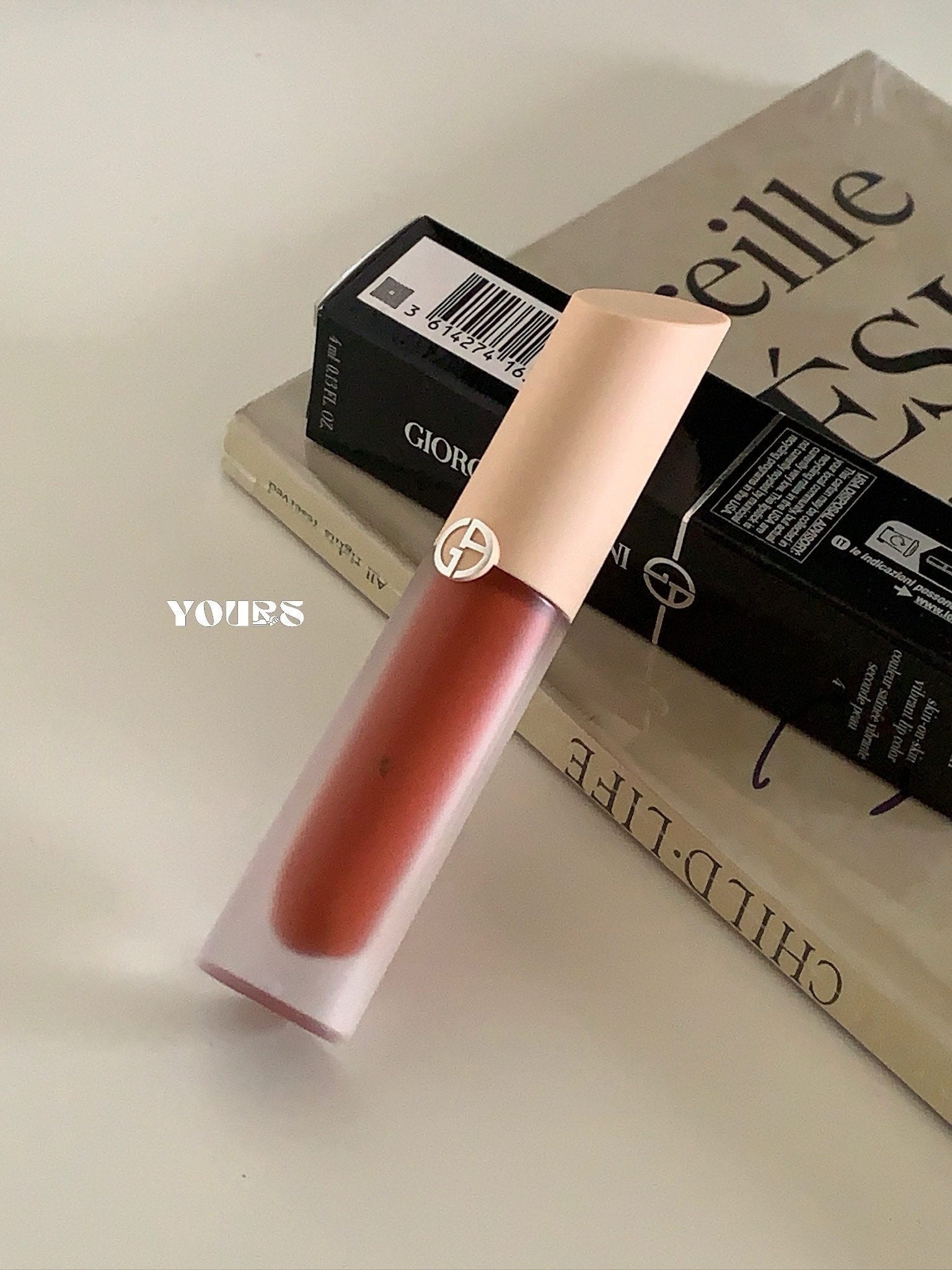 Giorgio Armani 奢華絲緞訂製水彩釉