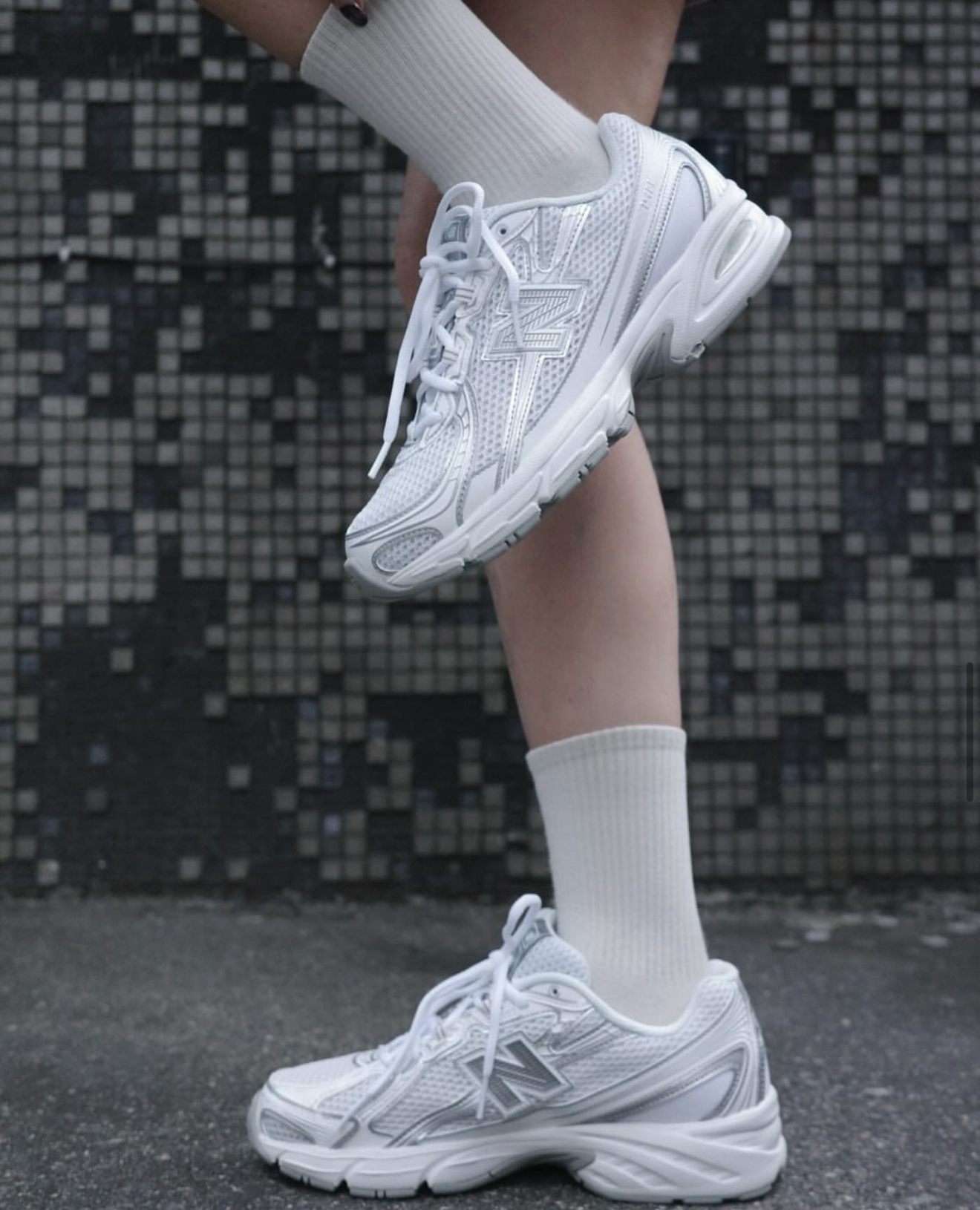 New Balance 740 白銀 復古 休閒鞋 穿搭 情侶款 U740WM2