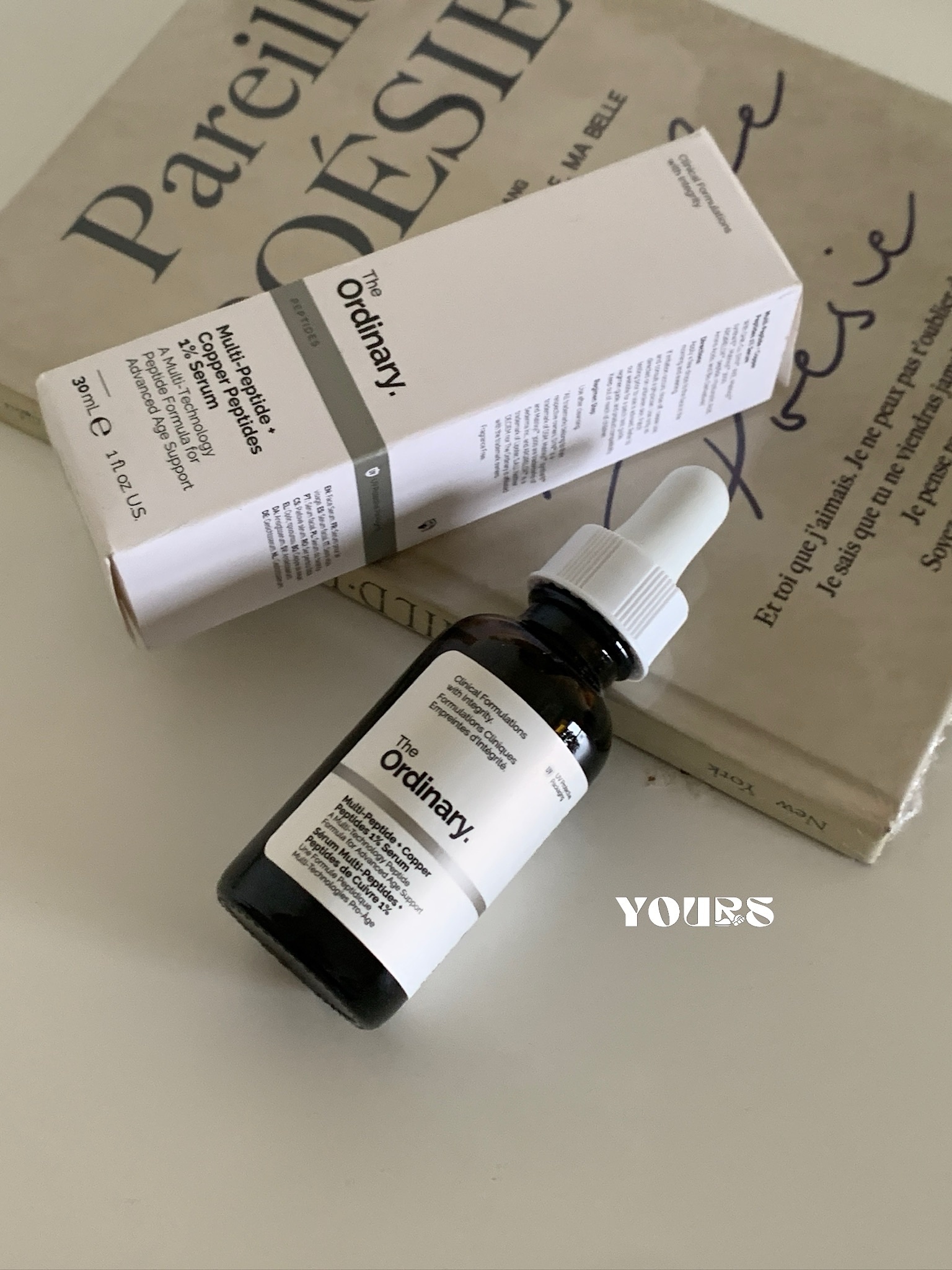 加拿大 The ordinary 多肽+1%藍銅勝肽抗皺修復精華