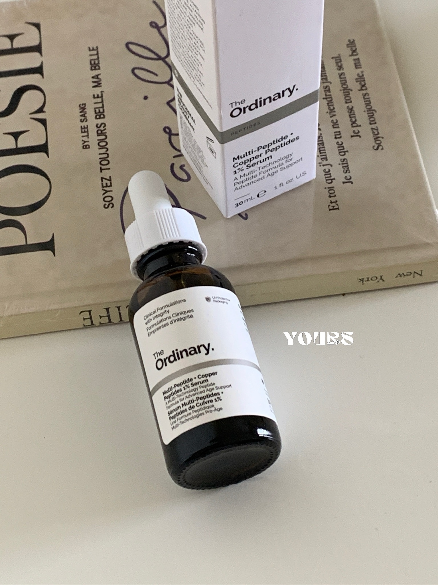 加拿大 The ordinary 多肽+1%藍銅勝肽抗皺修復精華