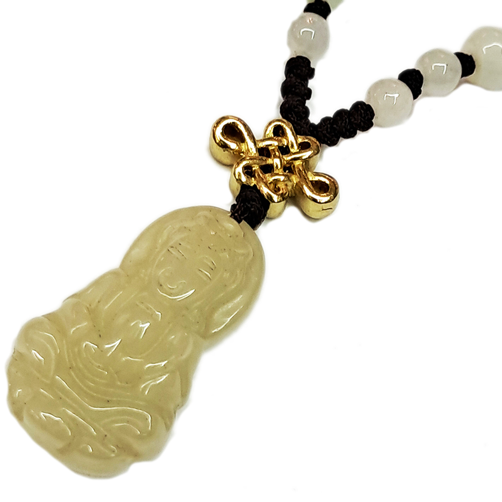 觀音玉佩 微型項鍊【十方】137670