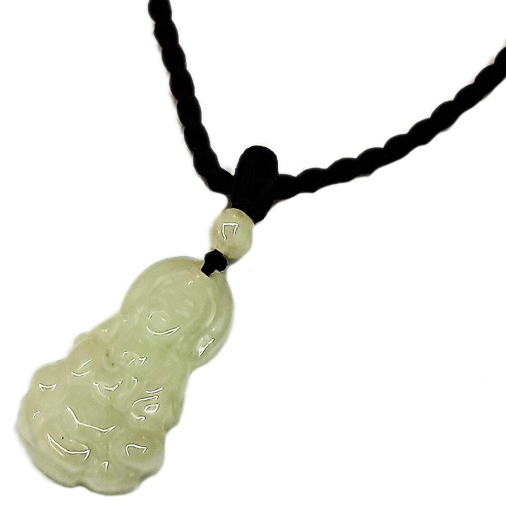 玉觀音微型項鍊2.3*1.3公分【十方】150750