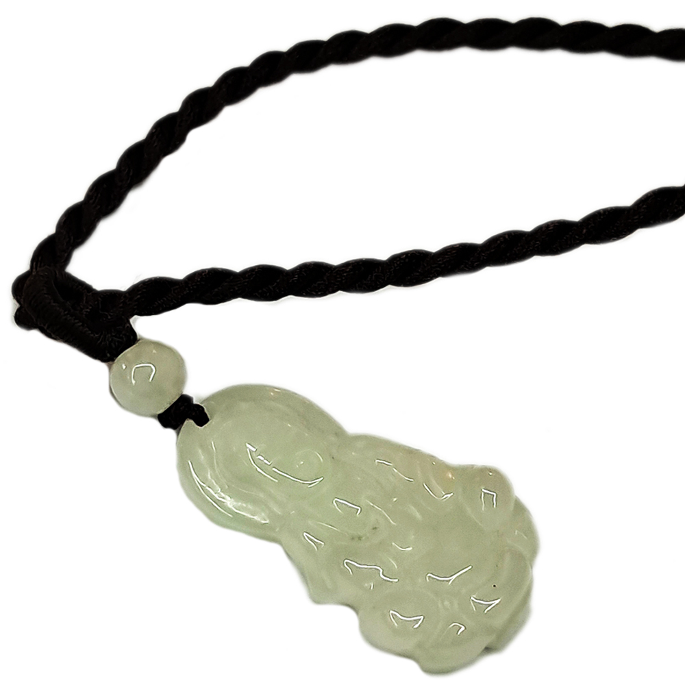 玉觀音微型項鍊2.3*1.3公分【十方】150750