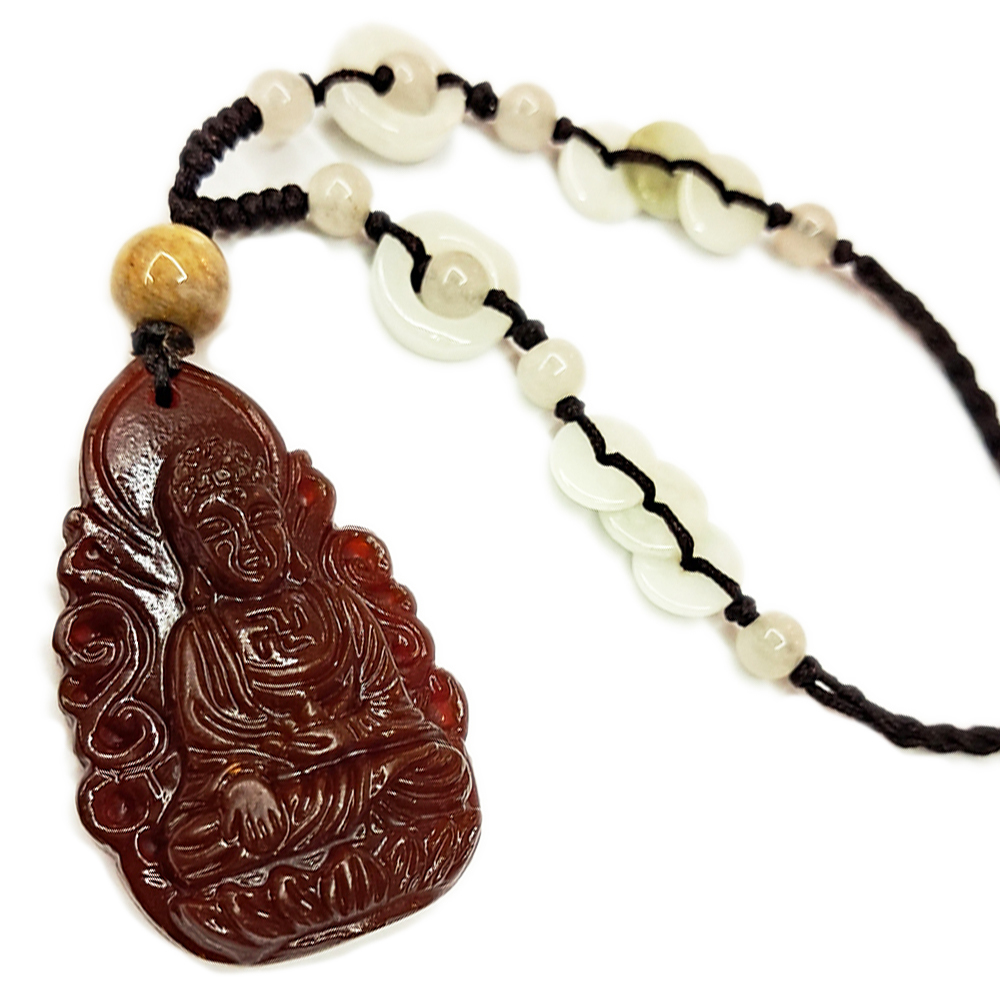 佛{紅玉髓}中國結項鍊【十方】133751