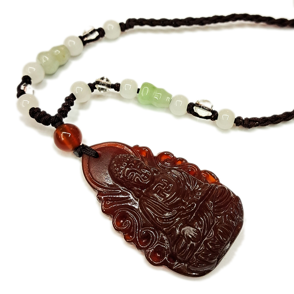 佛{紅玉髓}中國結項鍊【十方】133760