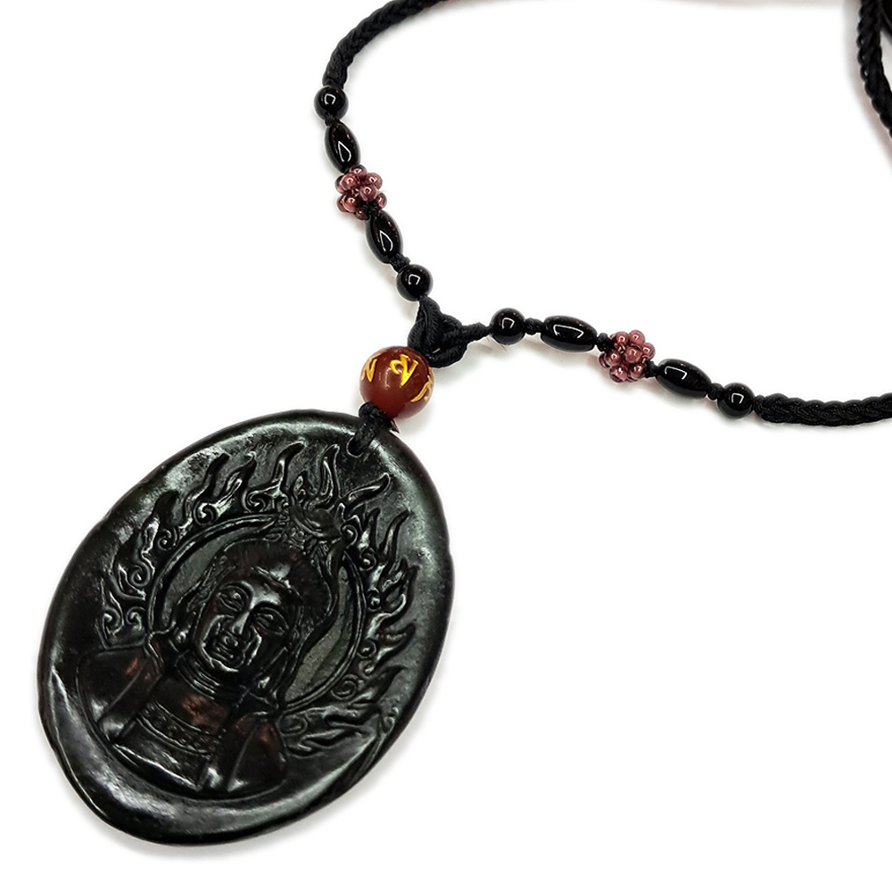 慈悲觀音{墨玉}項鍊【十方】135243