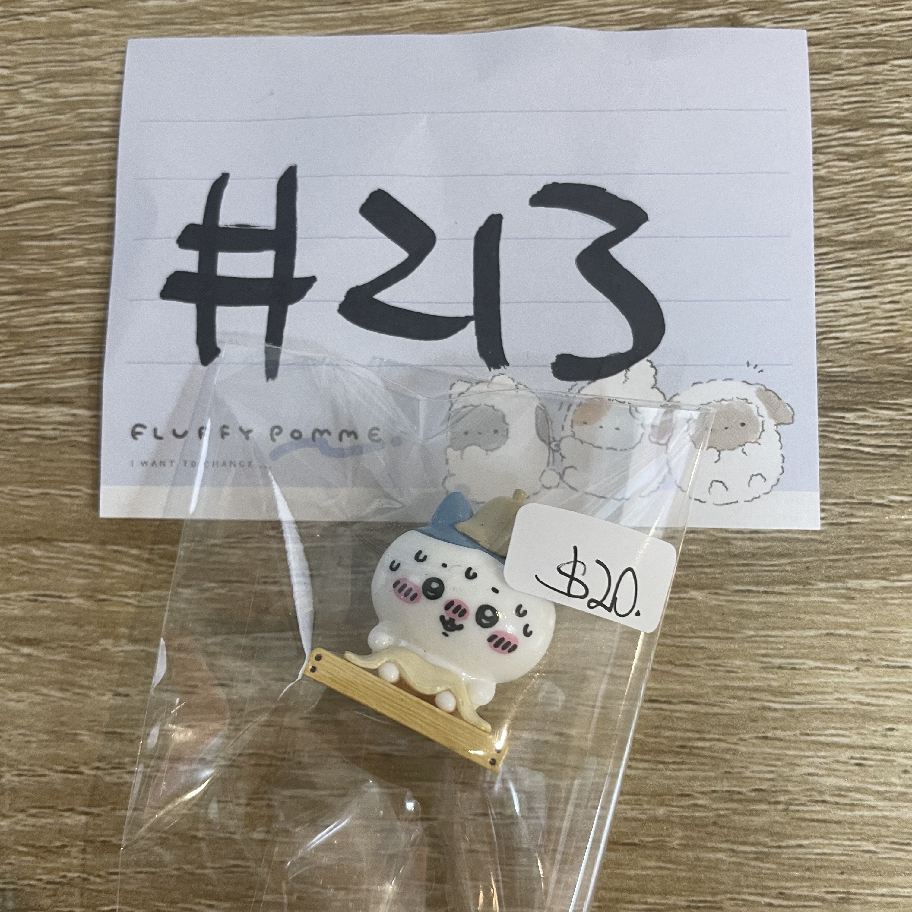 CHIIKAWA  八字貓 FIGURE 帽 # 213