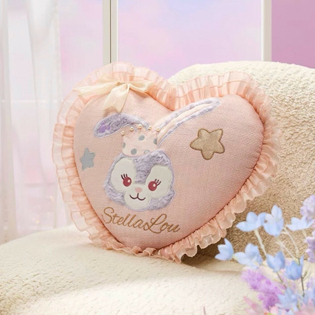 (限時特價) 夢幻慶典系列 史黛拉露 星黛露 StellaLou 愛心造型 抱枕 靠墊 枕頭 -上海迪士尼樂園