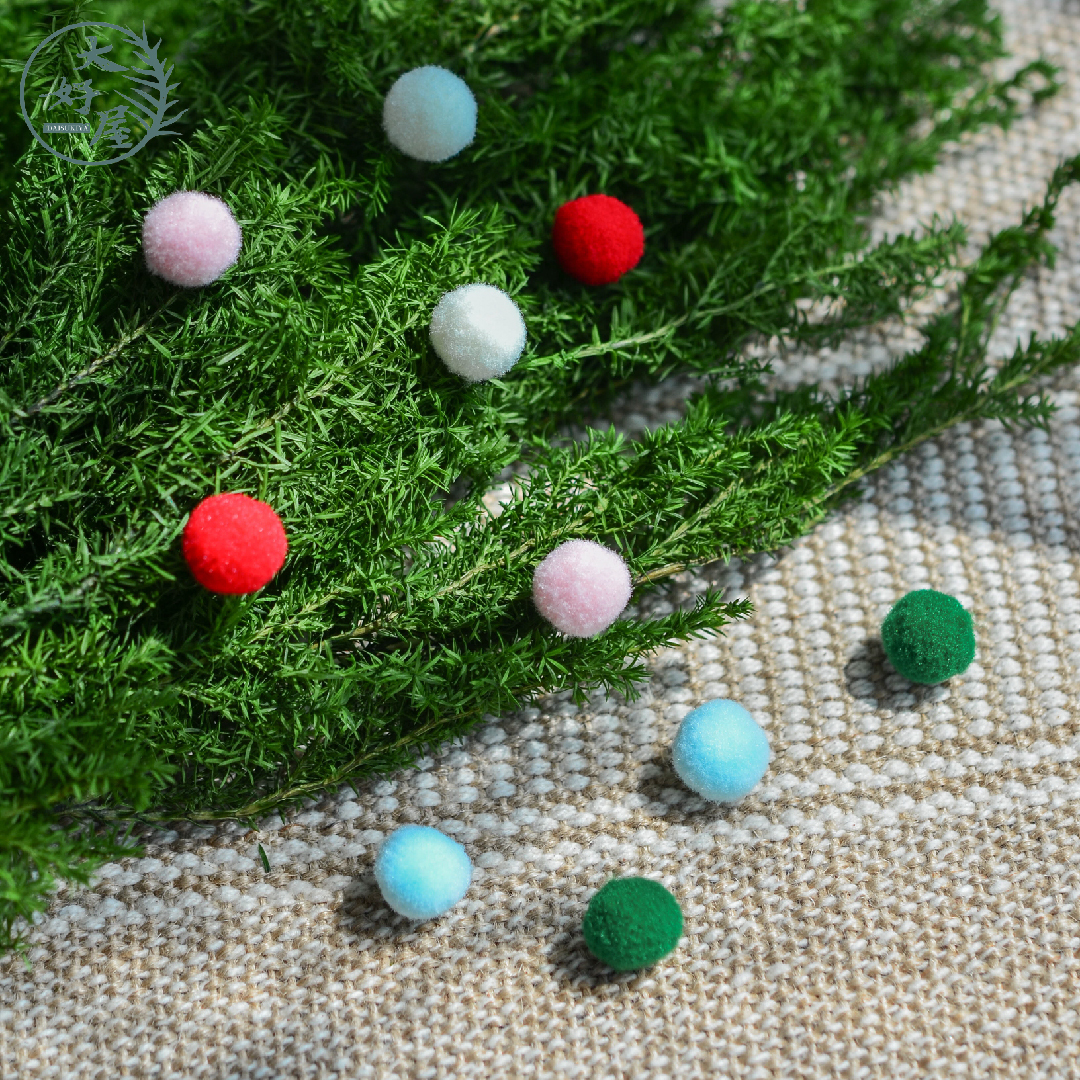 彩色毛絨球 (袋裝)