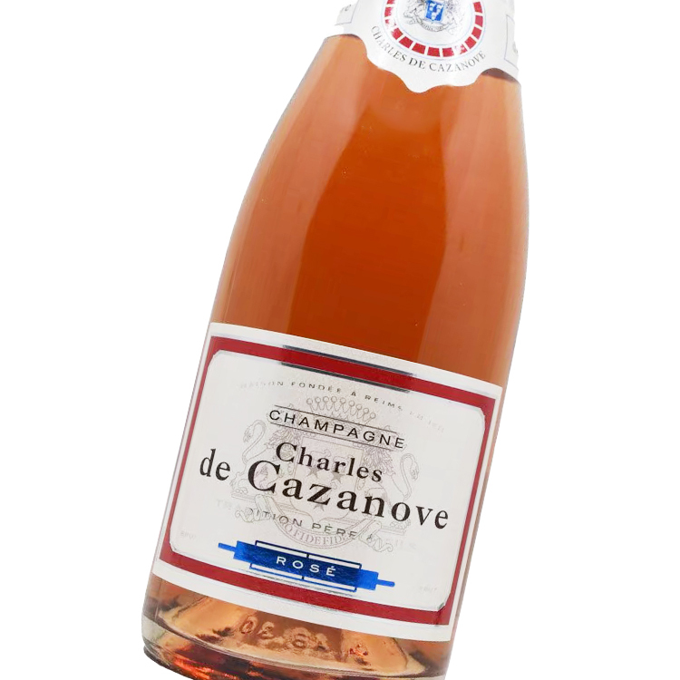 Charles de Cazanove Rose NV Champagne 750ml