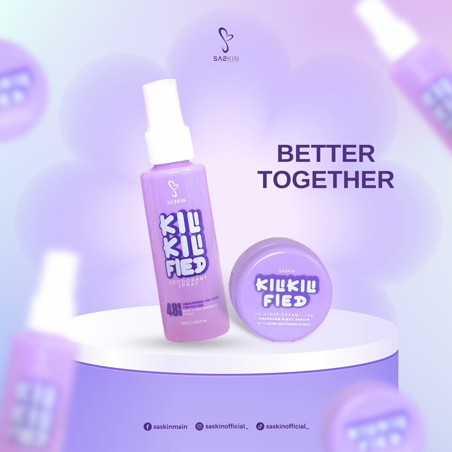 Kili kili Fied Deodorant Spray