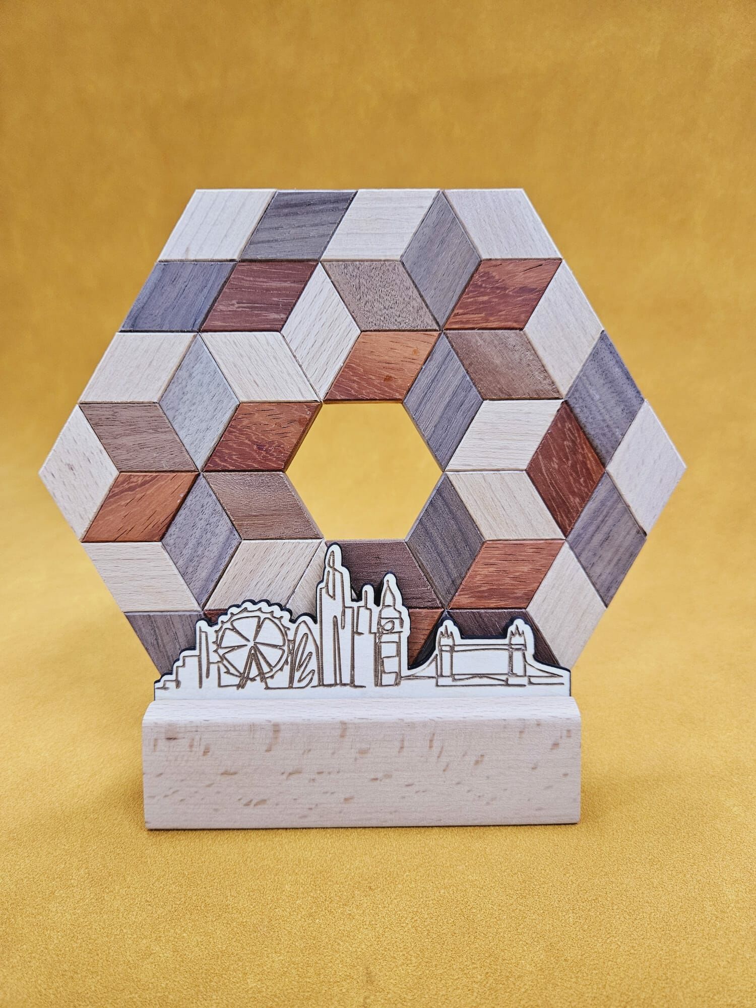 寄木細工隔熱墊 / 紀念品