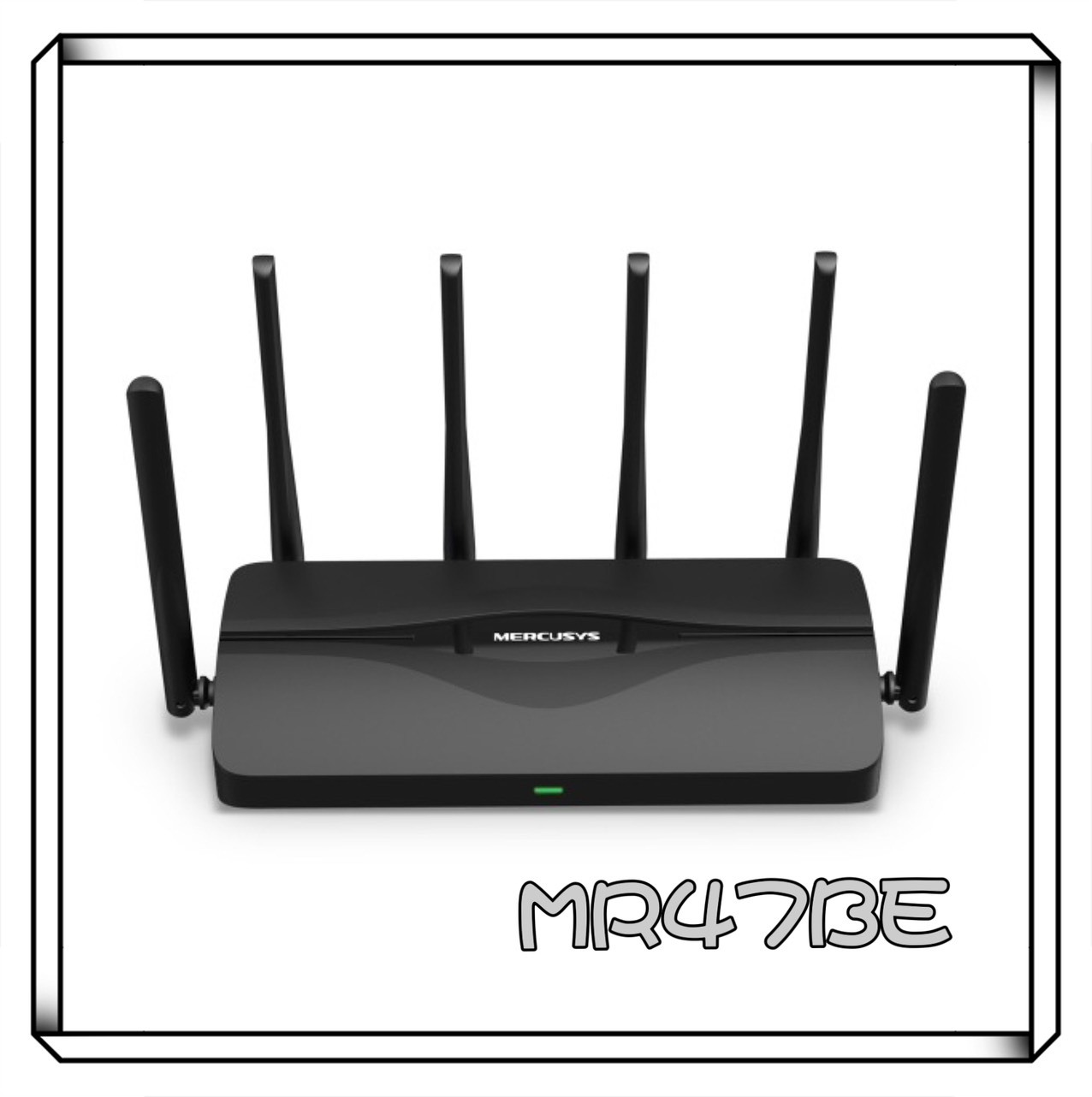 Mercusys 水星網路 MR47BE BE9300 三頻 Wi-Fi 7 路由器