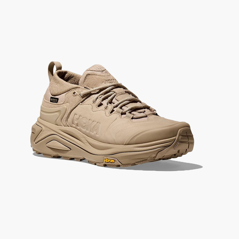 HOKA] 男款KAHA 3 Low GTX 戶外健行鞋亞麻/燕麥奶色| OUTDOORMAN