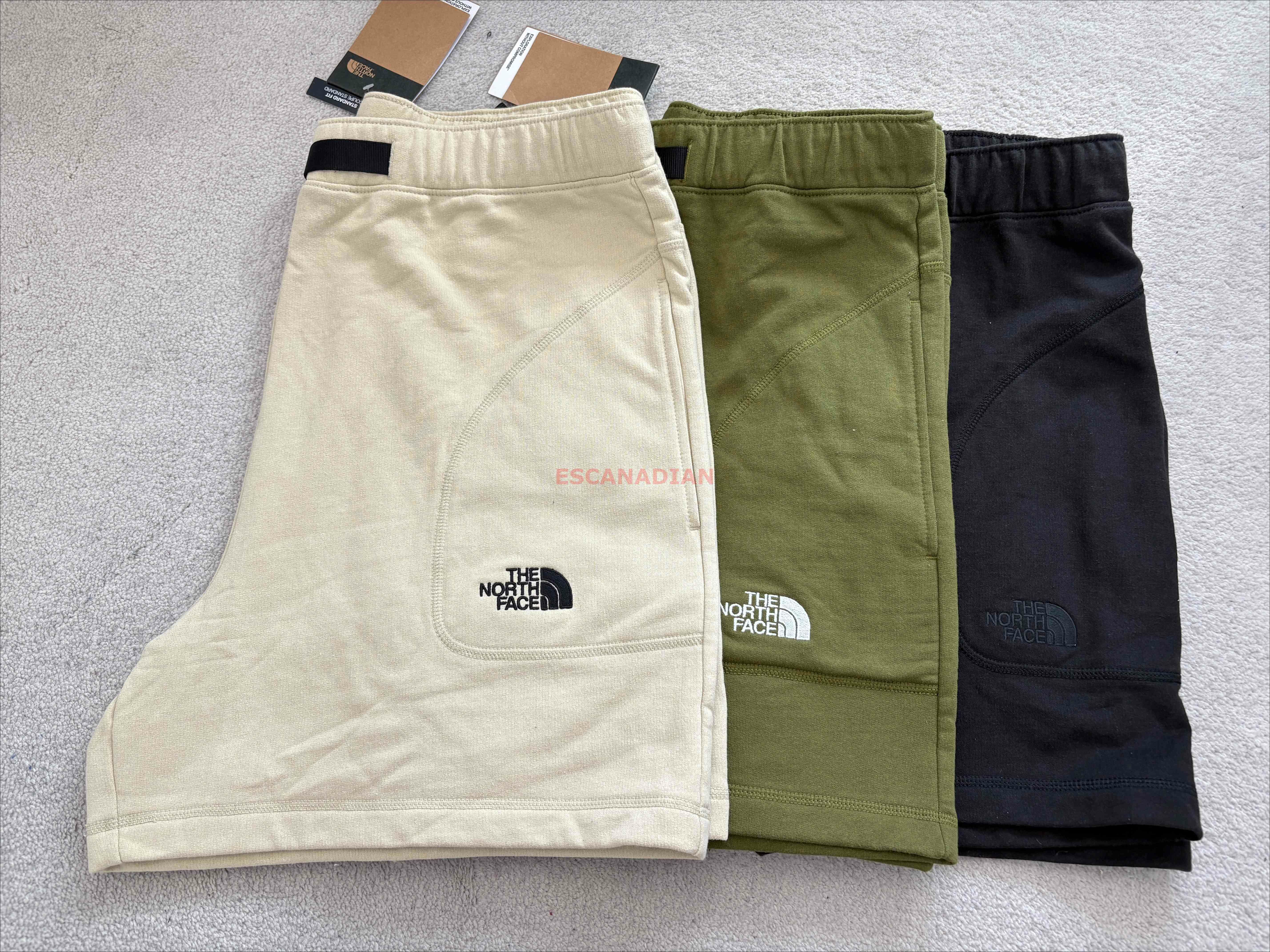 THE NORTH FACE 男大人 AXYS系列 刺繡標誌 棉短褲 (3色)