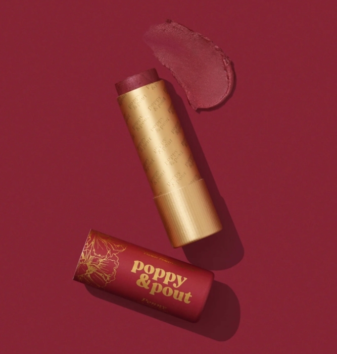 Poppy &  Pout Penny 100%天然有機有色保濕護唇膏