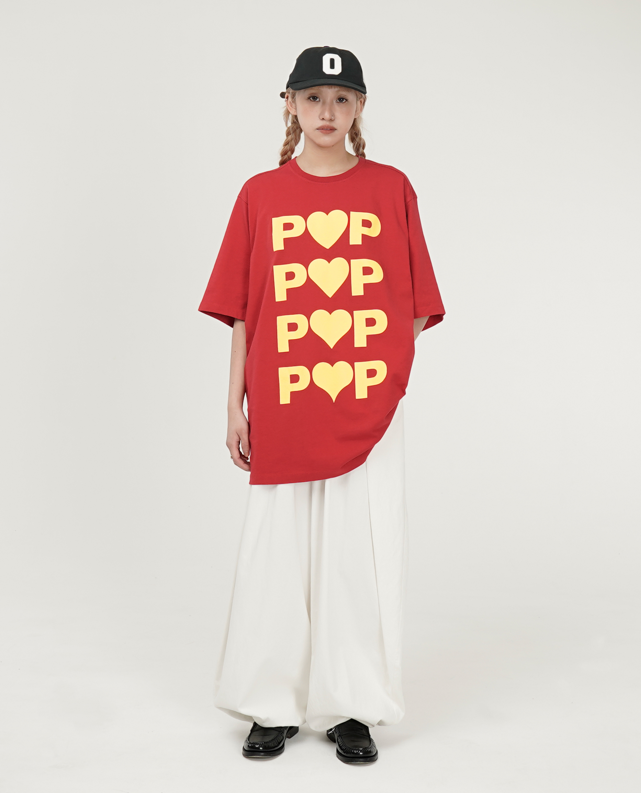 POP TRADING COMPANY Pop Hearts T-Shirt Haute - 25SS