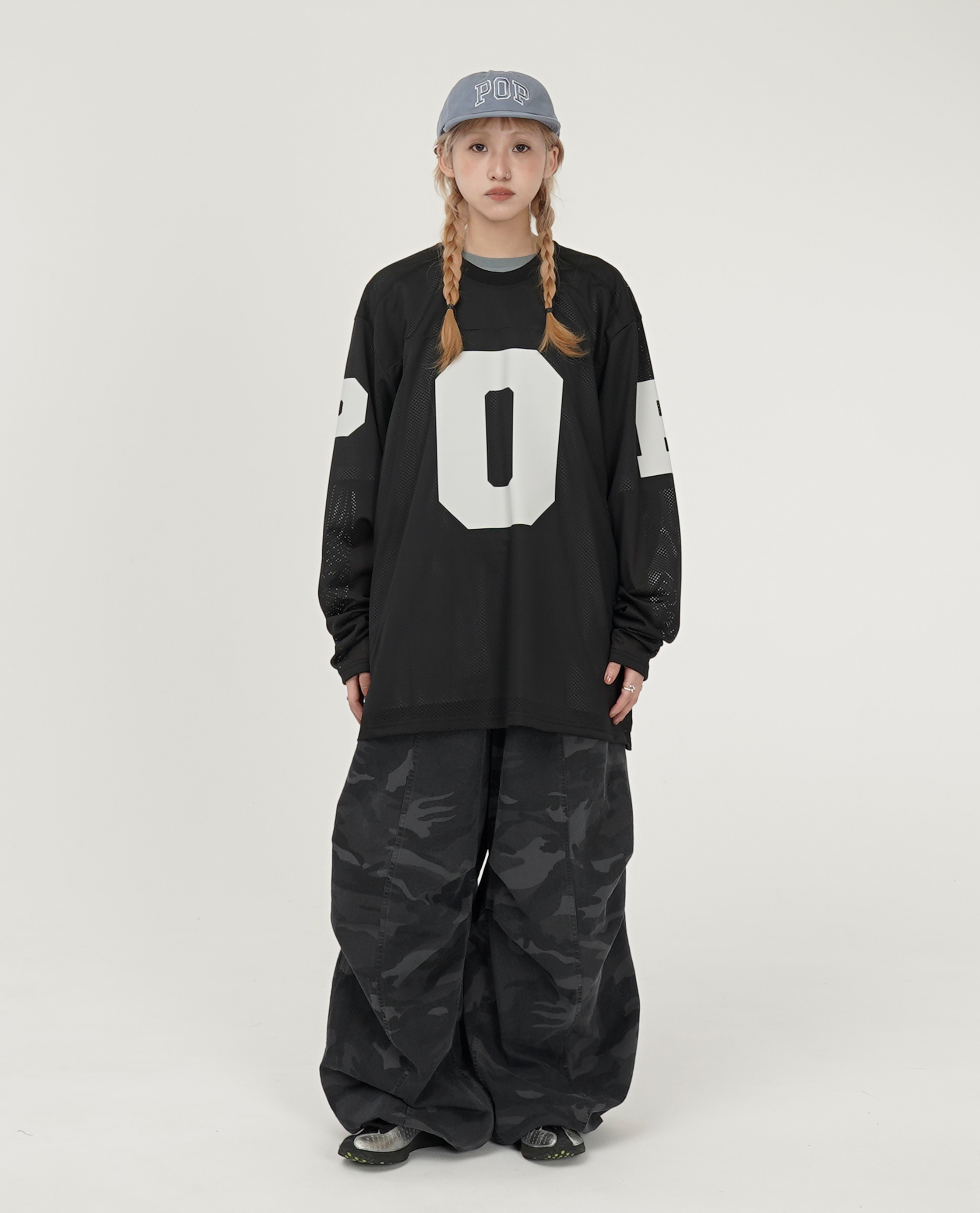 POP TRADING COMPANY Pop Mesh Football Longsleeve - 25SS