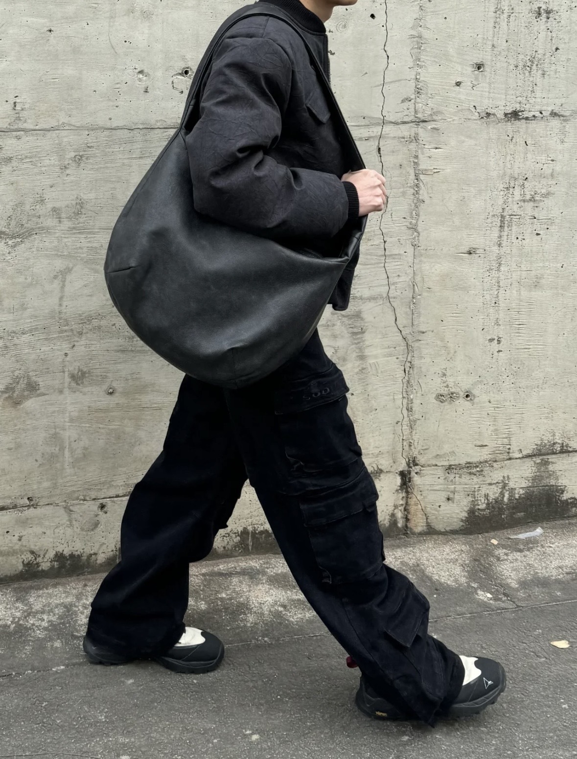 <快速出貨>PURESQUARE 水洗斑駁流浪包 兩色