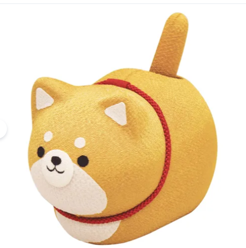 日式和紙搖擺太陽能柴犬 (日本製)