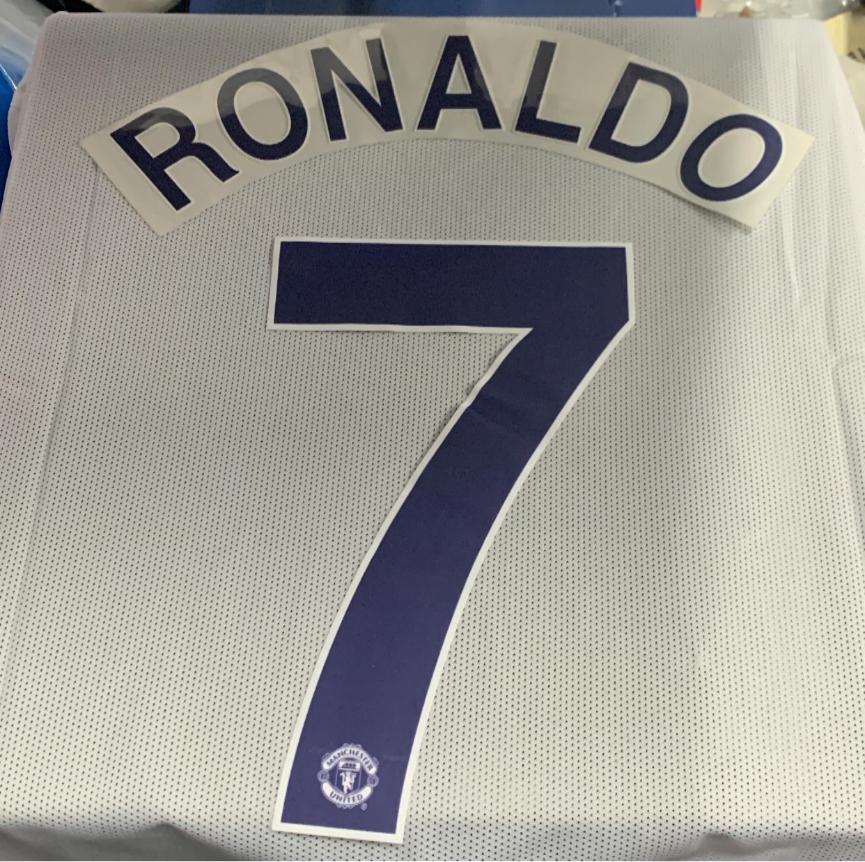 2008 Manchester United Player Issue Away Shirt with 7 Ronaldo