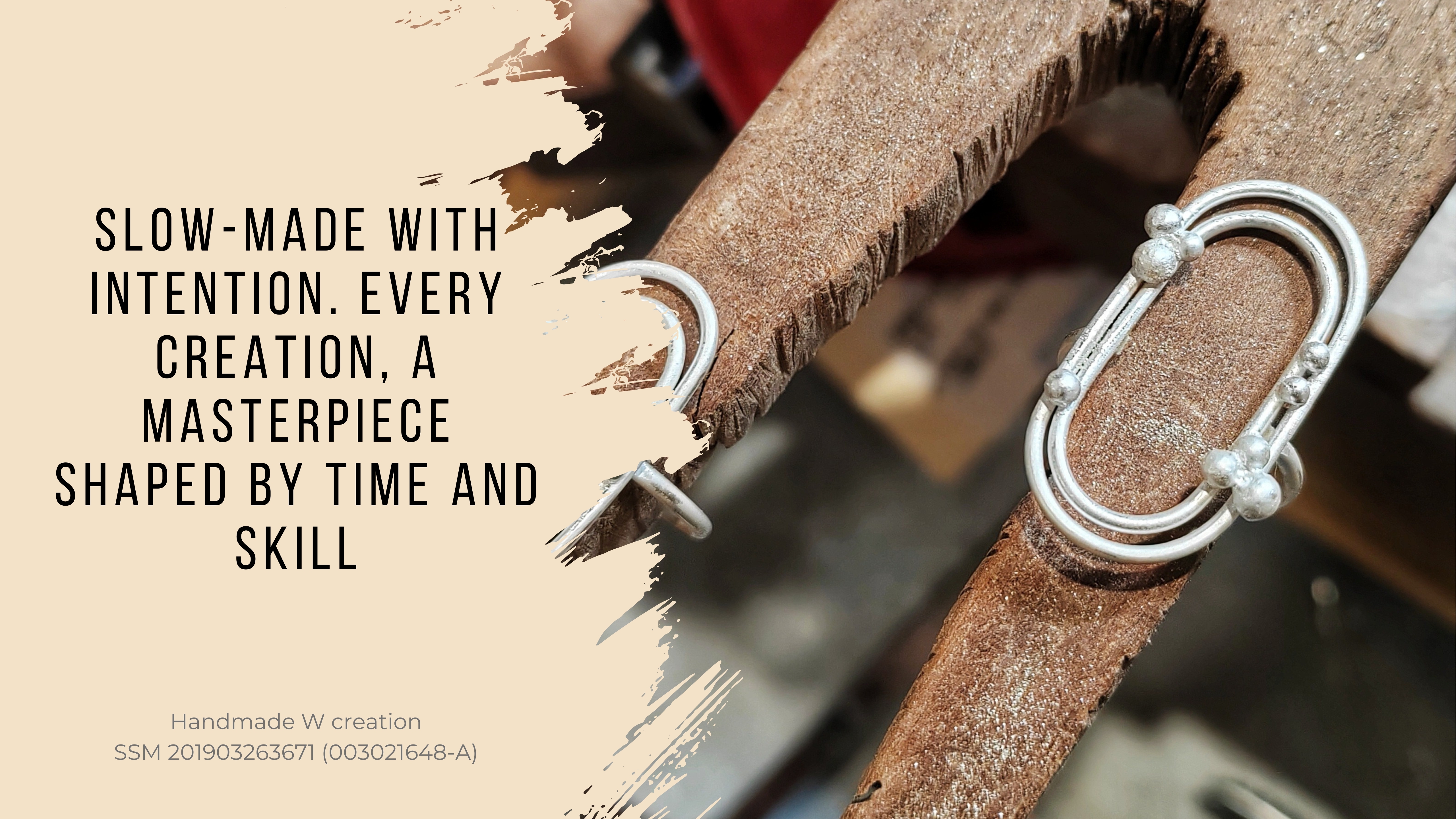 Unique demi-fine jewelry, handmade with expert silversmithing and artisanal craftsmanship