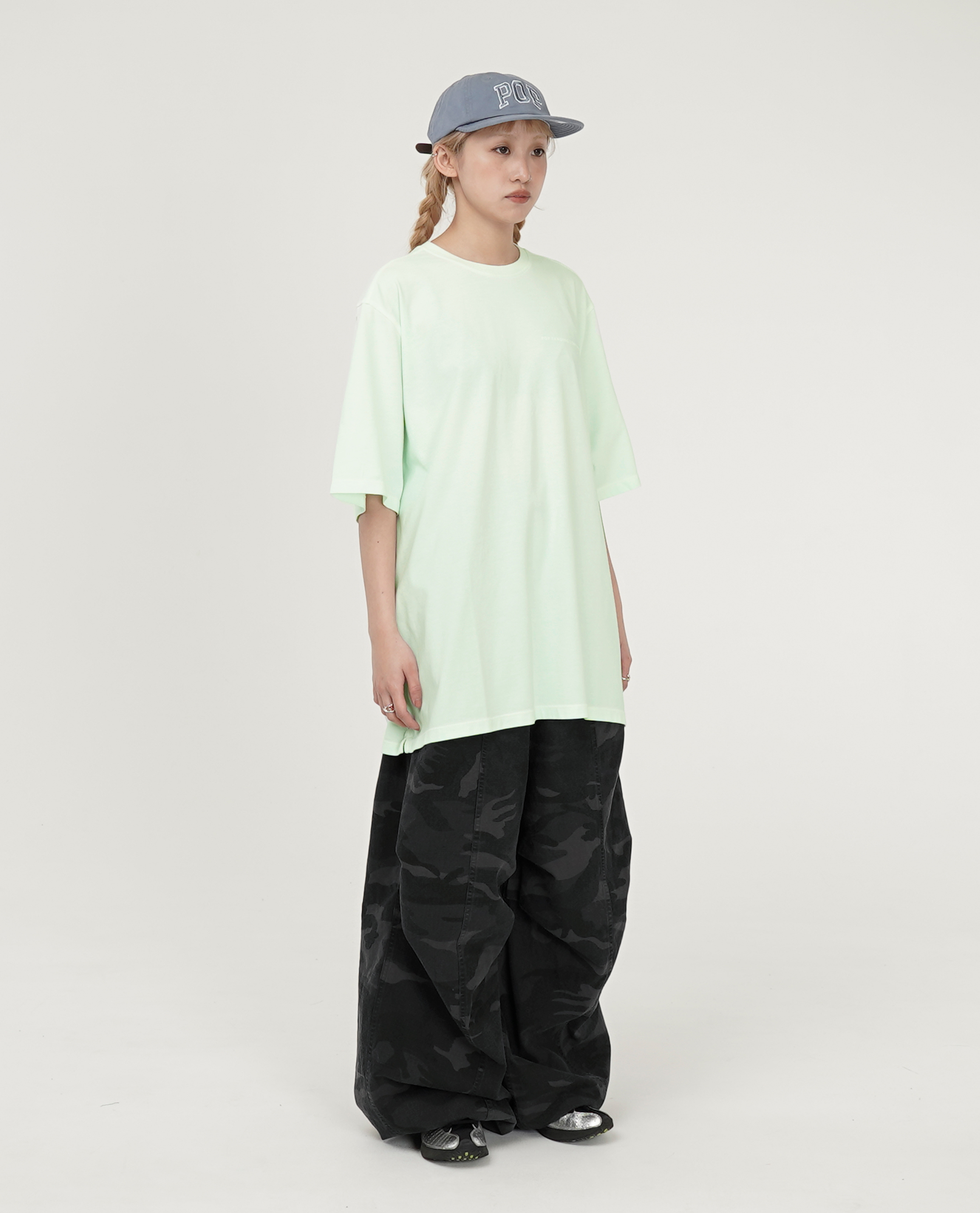 內綁繩水洗低飽和抗撕裂迷彩褲