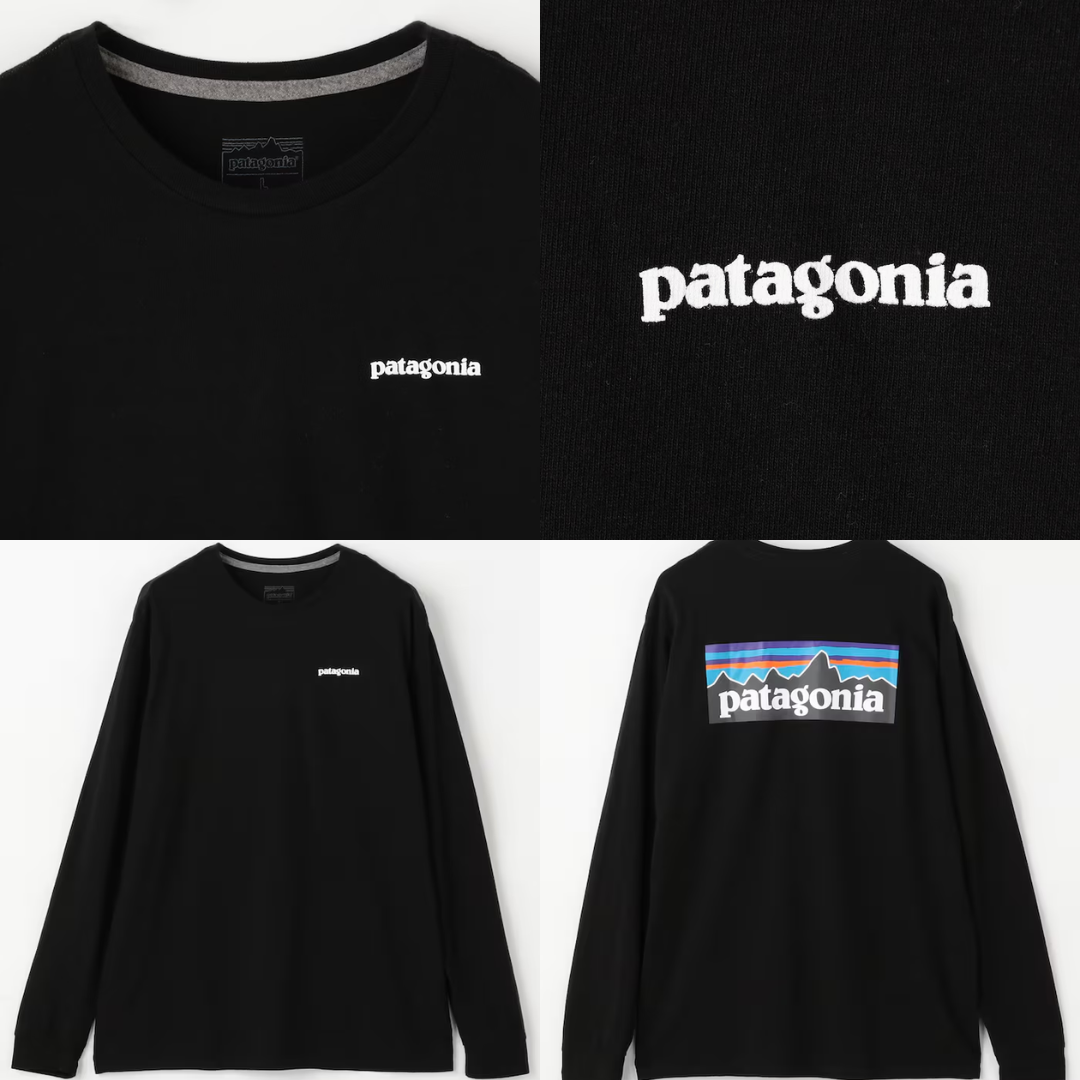 "代購" Patagonia 經典LOGO 背圖薄長袖