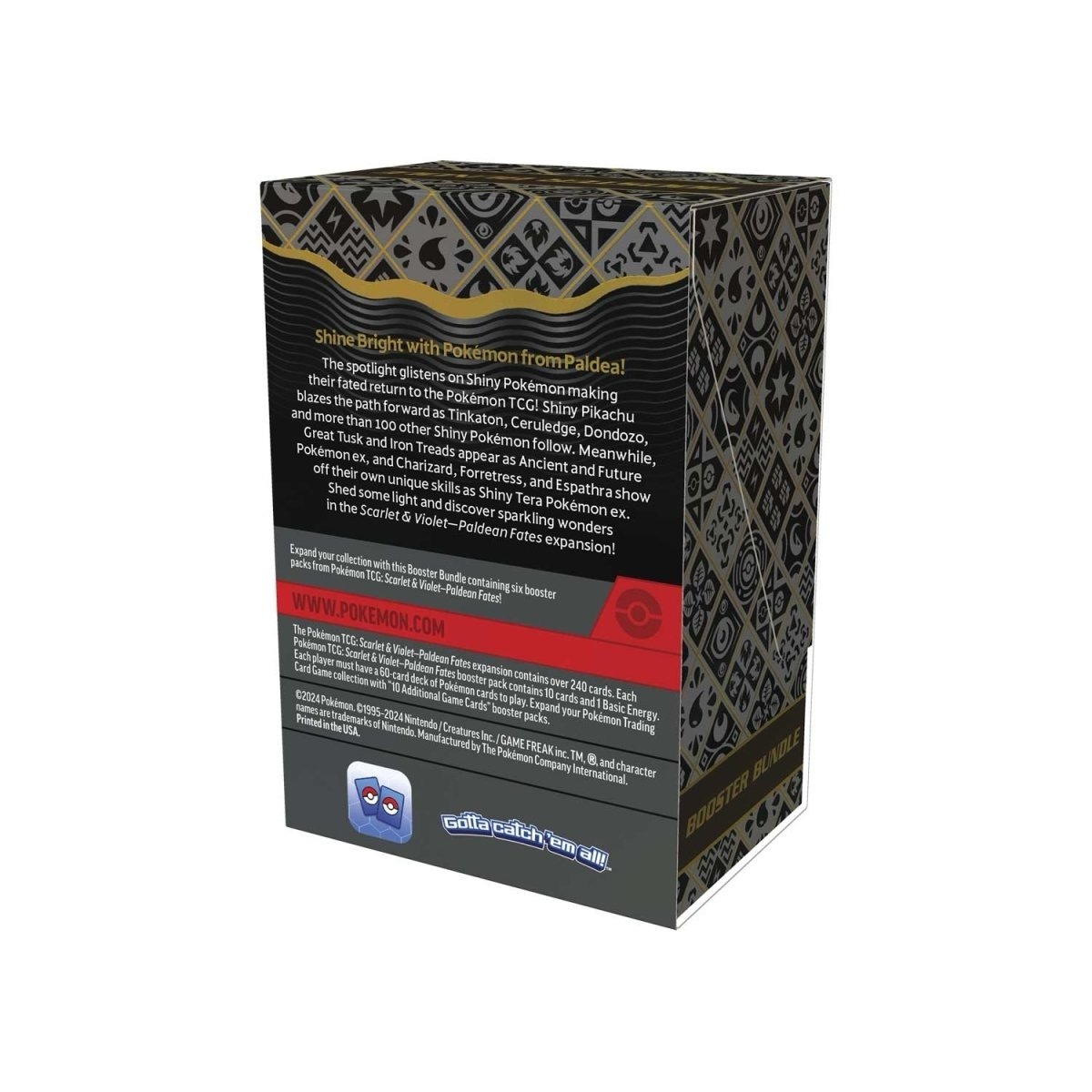 Pokémon TCG: Scarlet & Violet-Paldean Fates Booster Bundle (英文版）