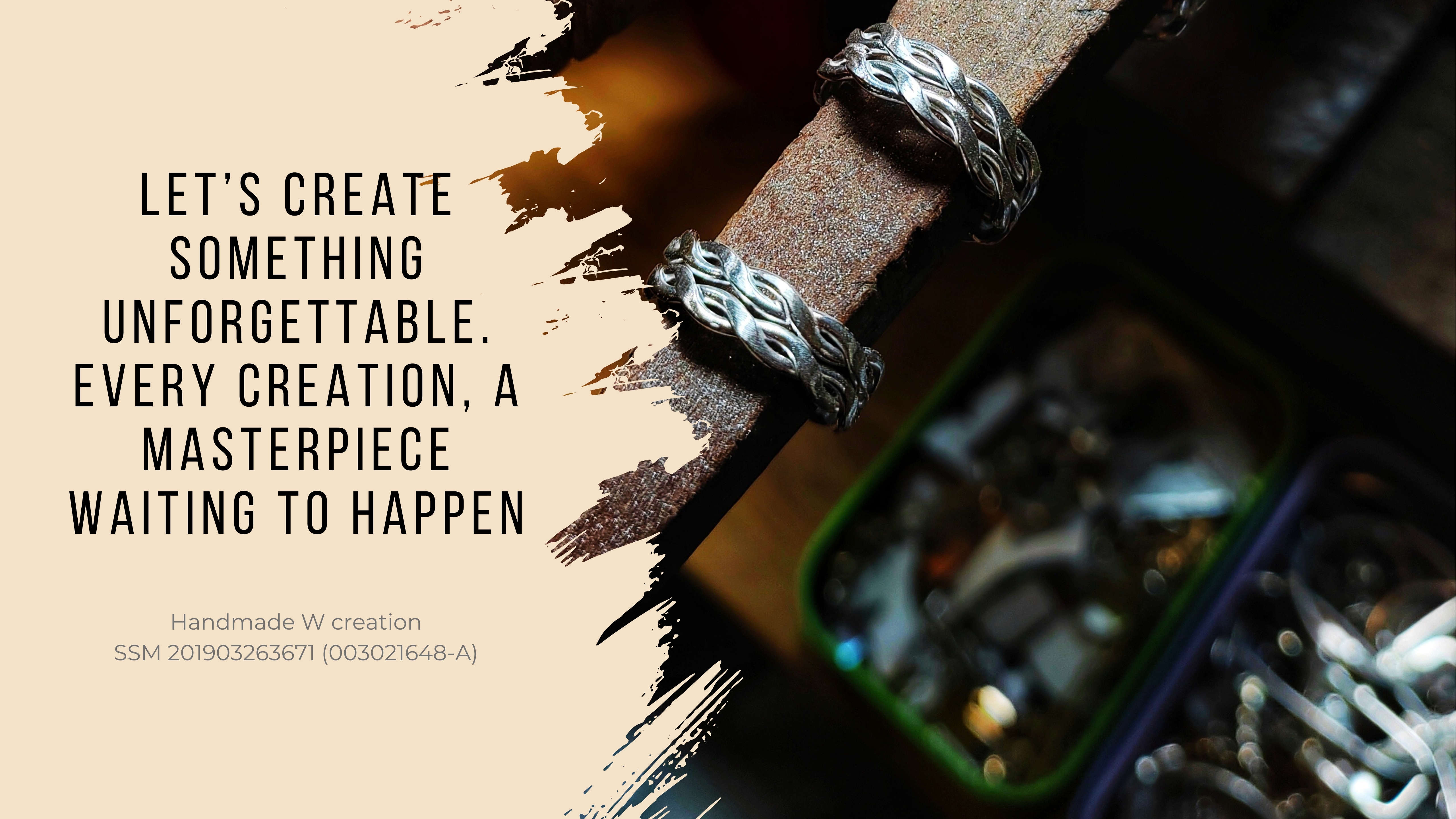 Sustainable, handcrafted jewelry—silver, gold, and gemstones made to last