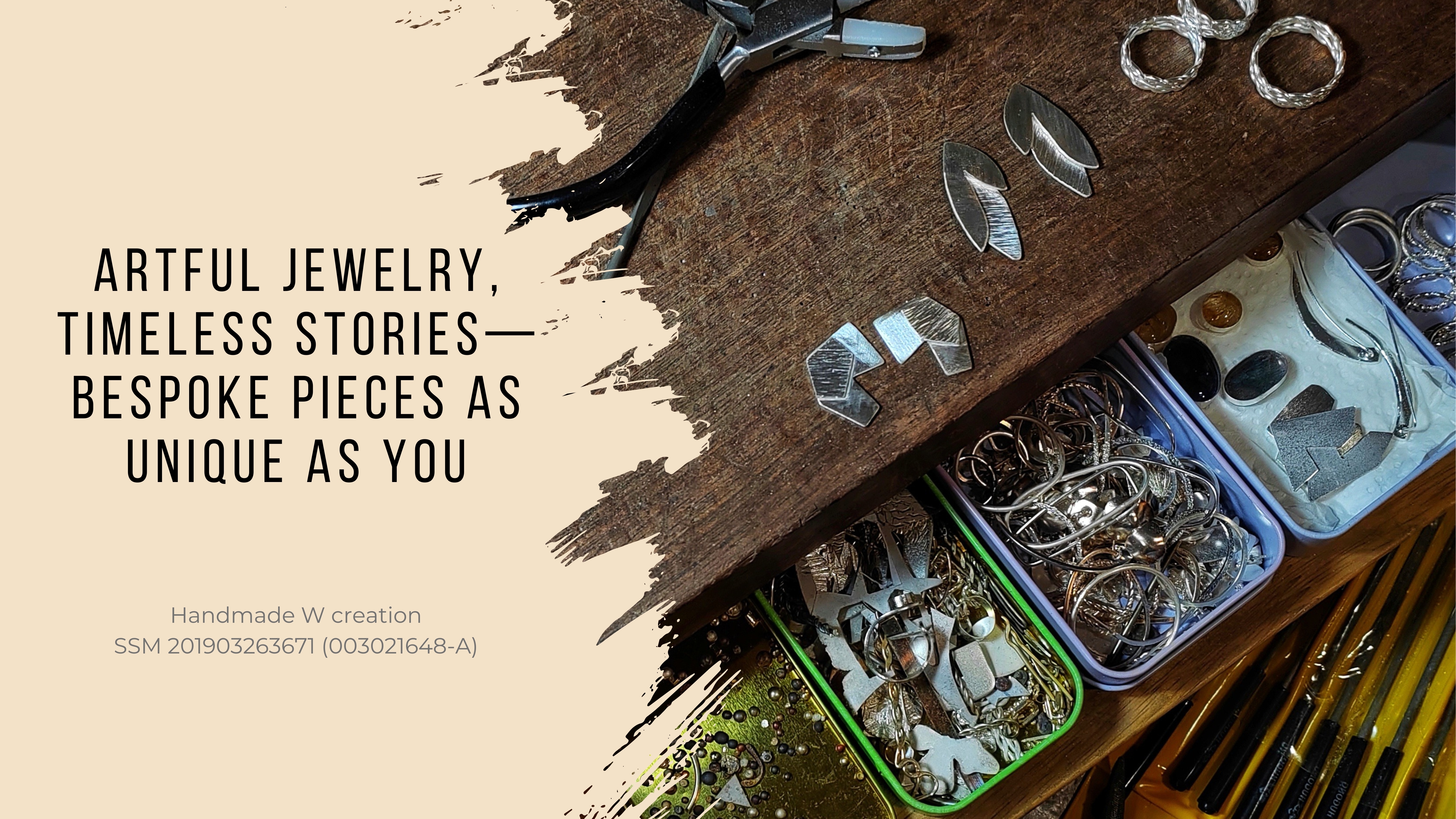 Keepsake jewelry with meaning, handmade for modern, stylish women