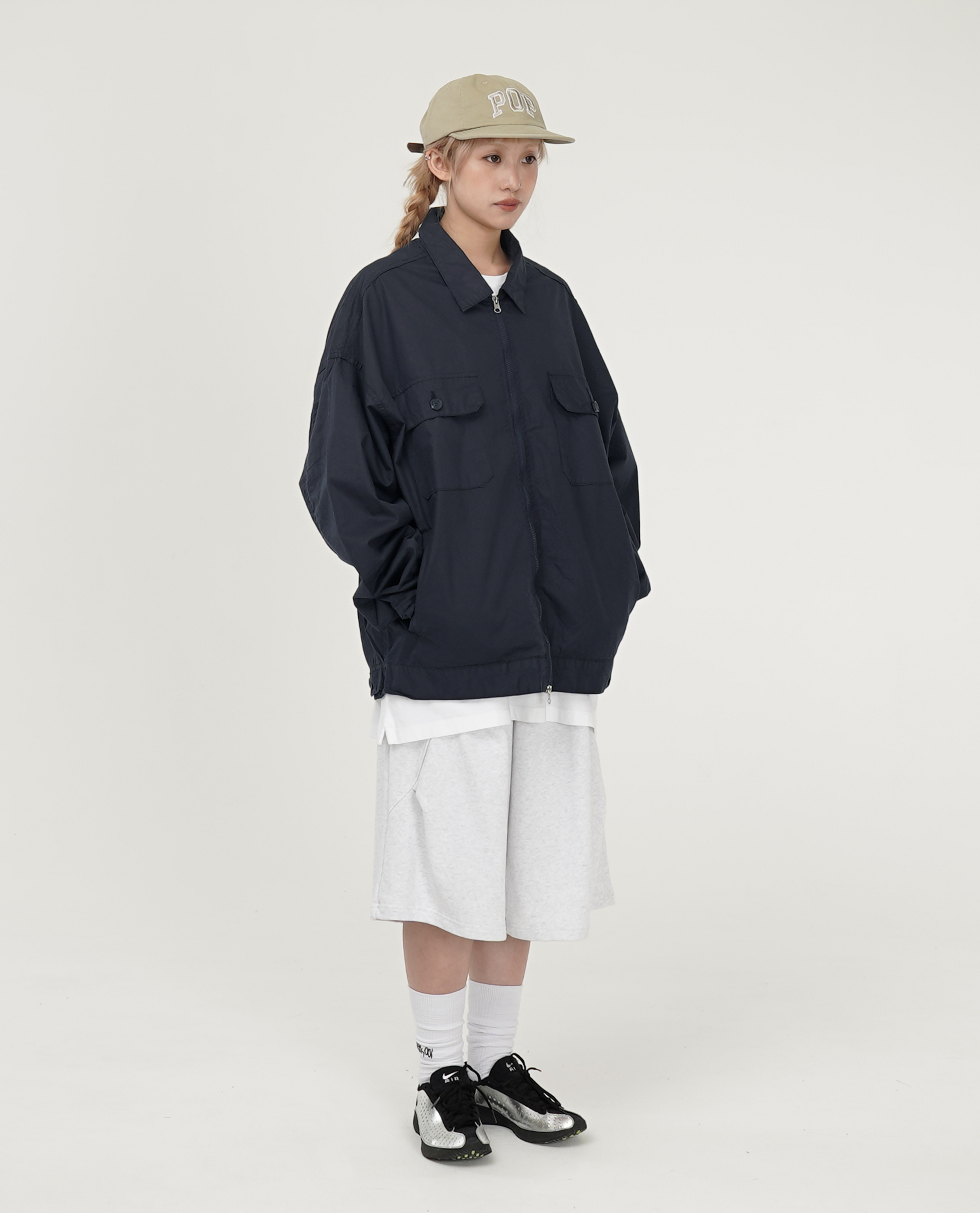 薄料拉鍊夾克