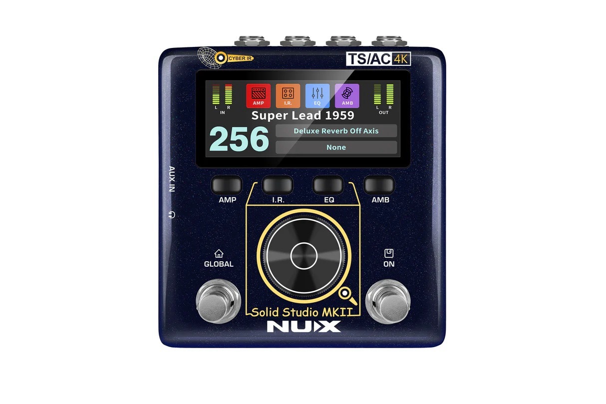 NUX Solid Studio MKII NSS-6 IR音箱前級模擬 單顆效果器