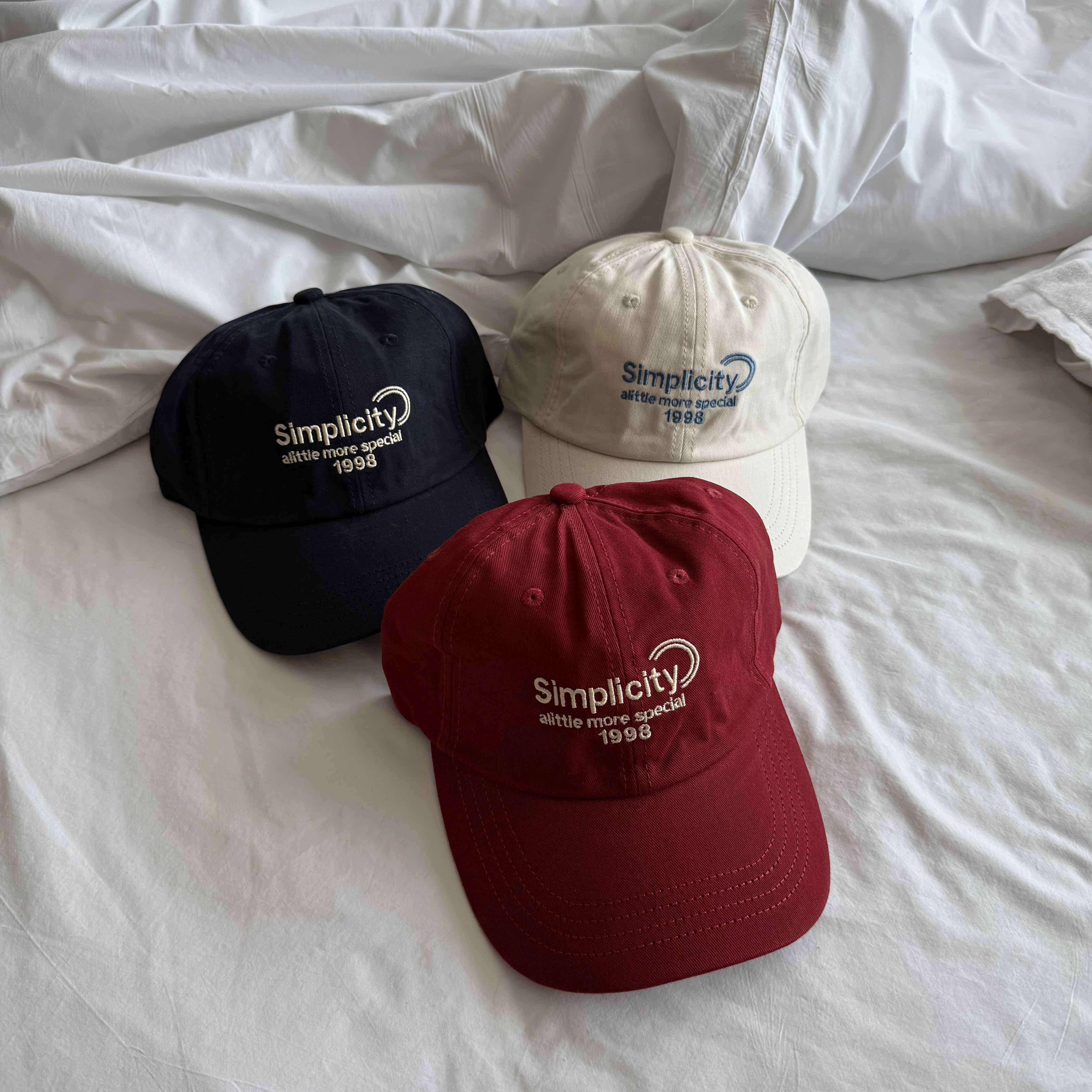 🇰🇷 簡單日常顏色很好看的鴨舌帽｜3 color