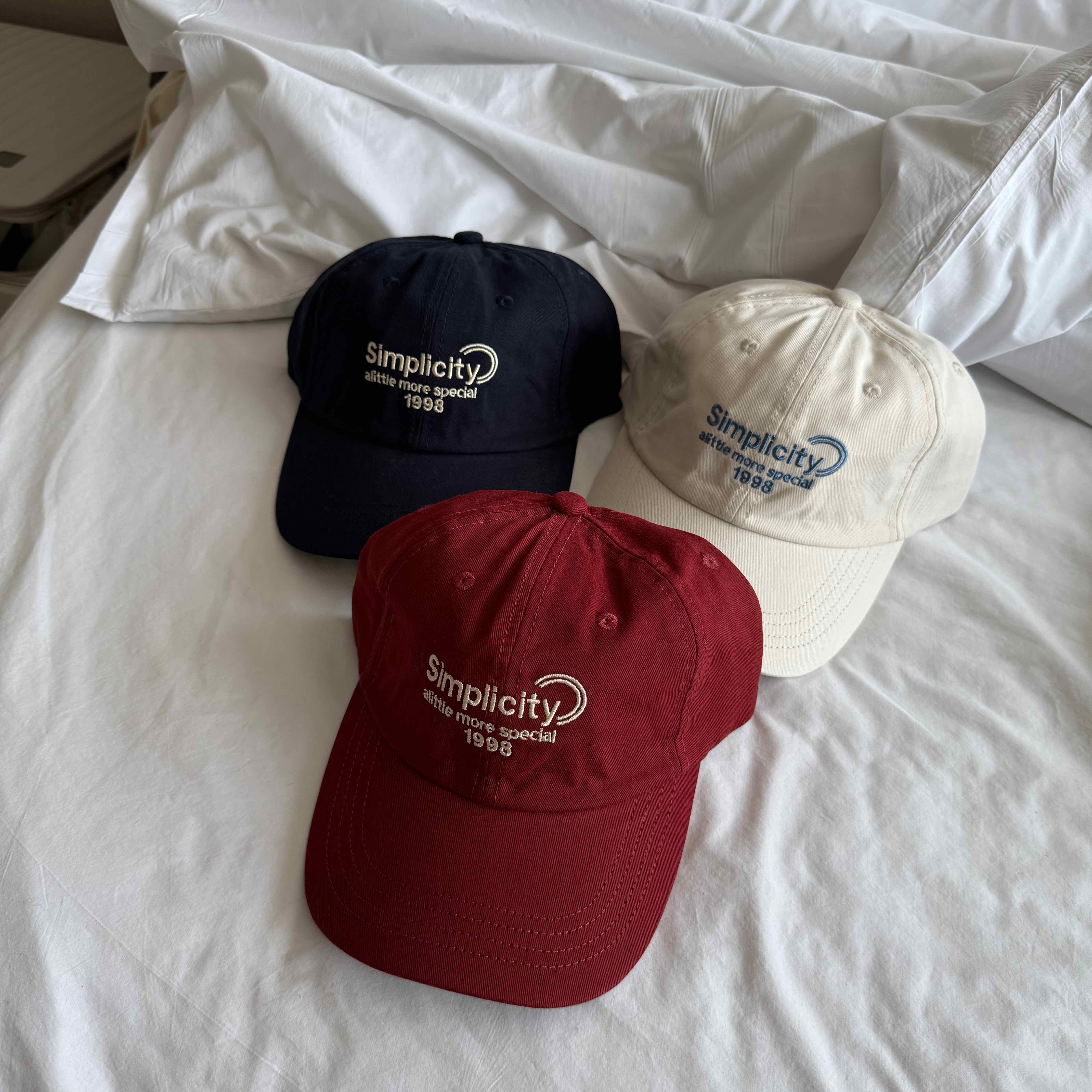 🇰🇷 簡單日常顏色很好看的鴨舌帽｜3 color