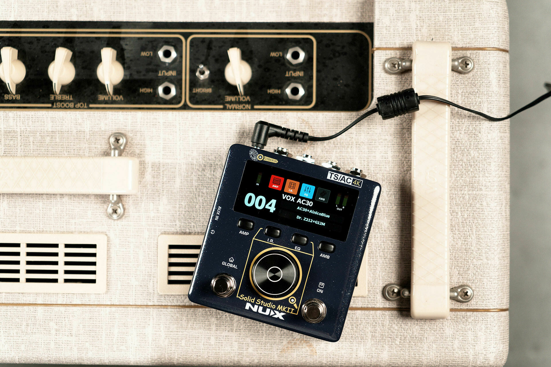 NUX Solid Studio MKII NSS-6 IR音箱前級模擬 單顆效果器