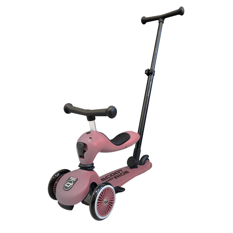 Scoot&Ride 奧地利 High Way Kick 1 Push & Go 二合一滑步滑板車
