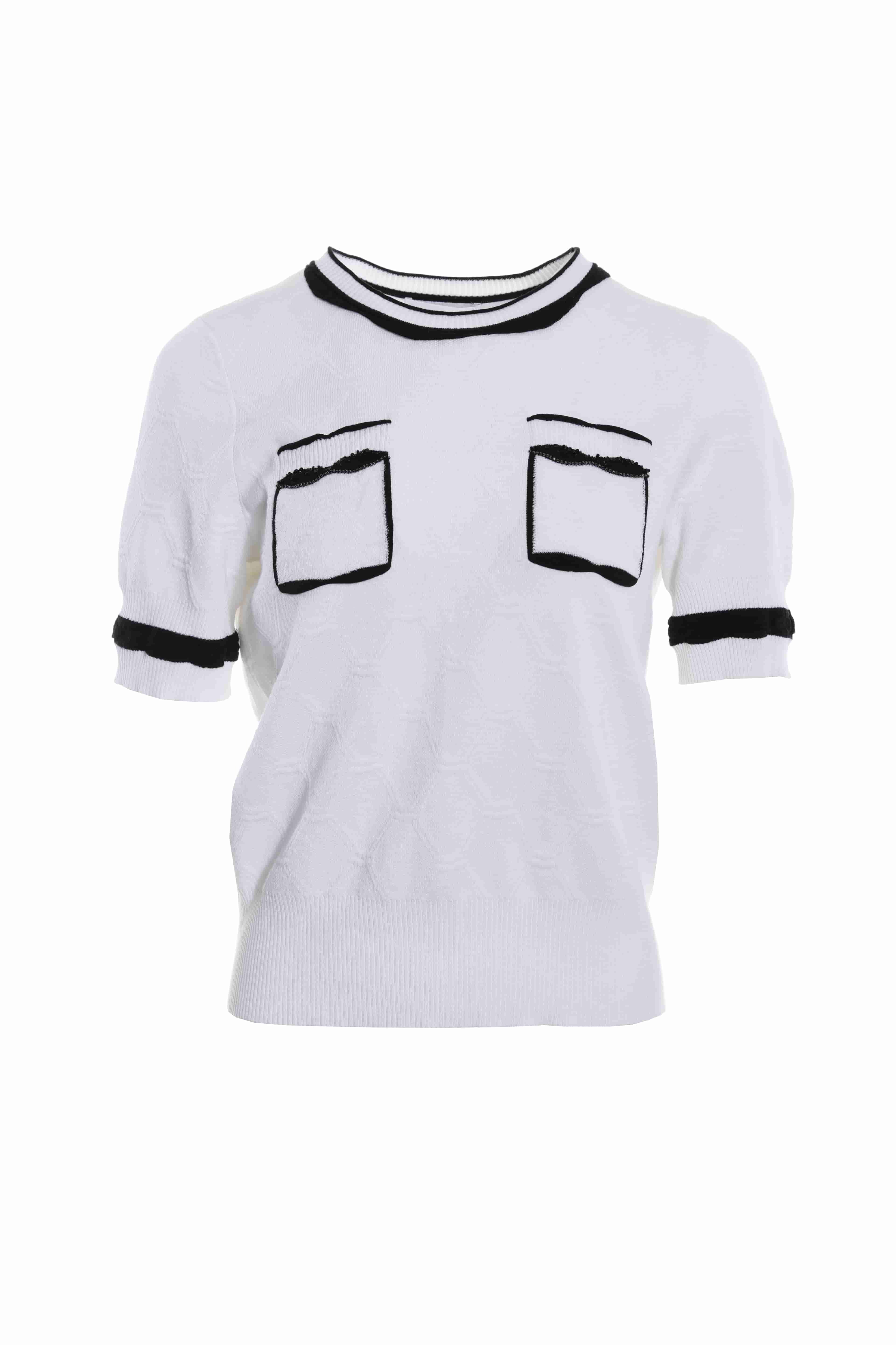 BC1EC262A1 濱海風情菱格logo上衣