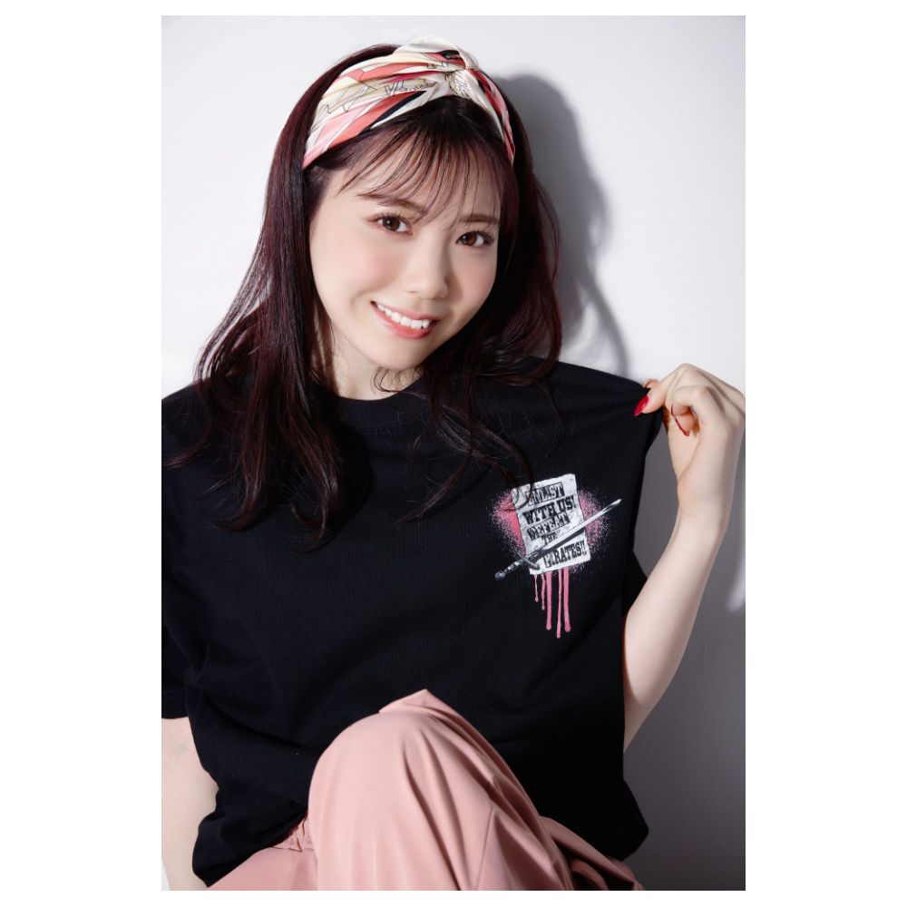 石川澪 JAV Anti Piracy Project Tシャツ TEE