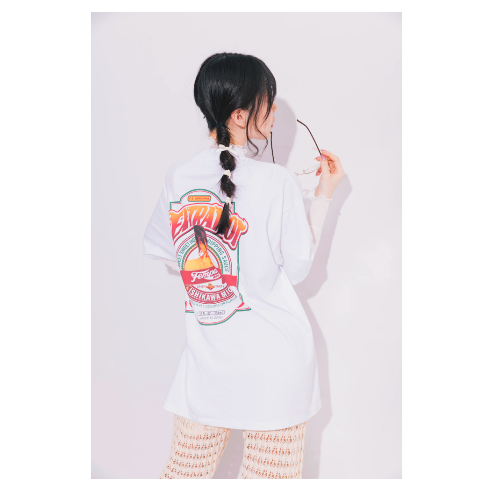 石川澪 EXTRAHOTSAUCE Tシャツ TEE