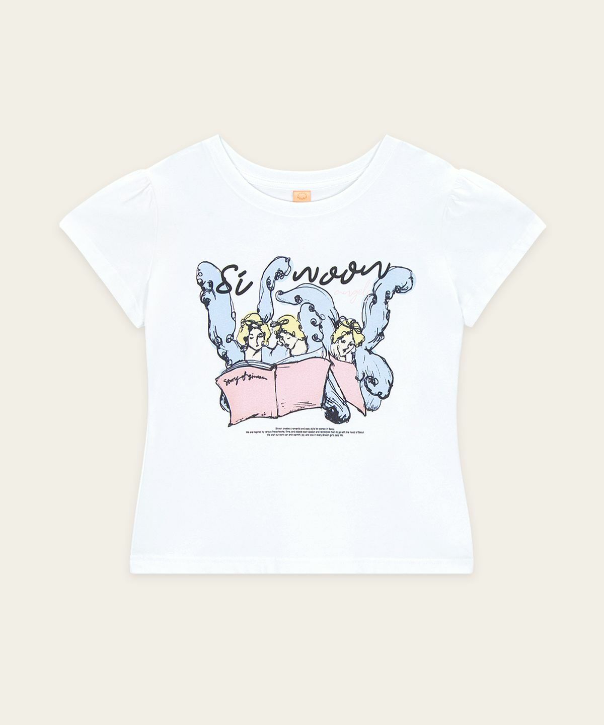 Sinoon Sinoon Angel Puff T-Shirt