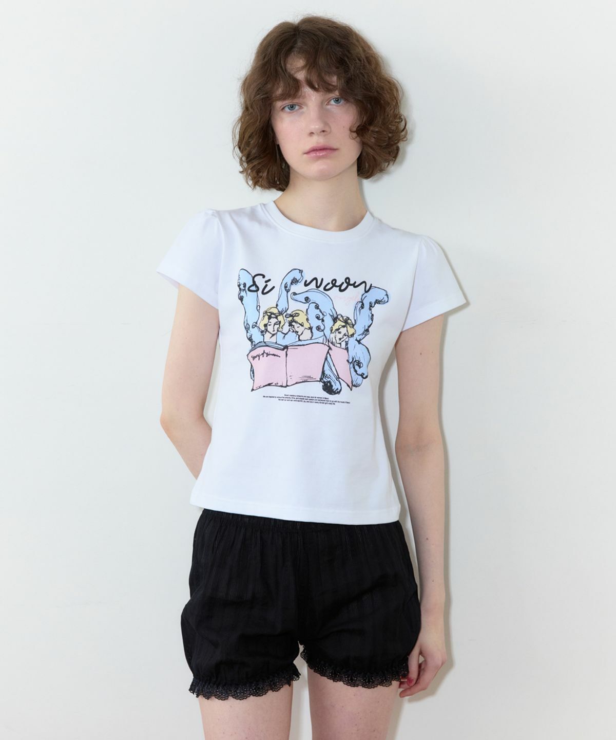 Sinoon Sinoon Angel Puff T-Shirt