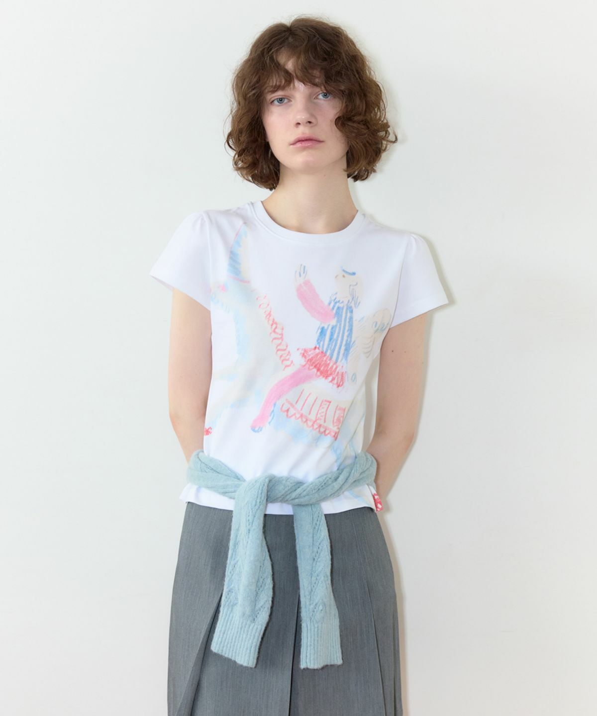 Sinoon Big Unicorn Puff T-Shirt