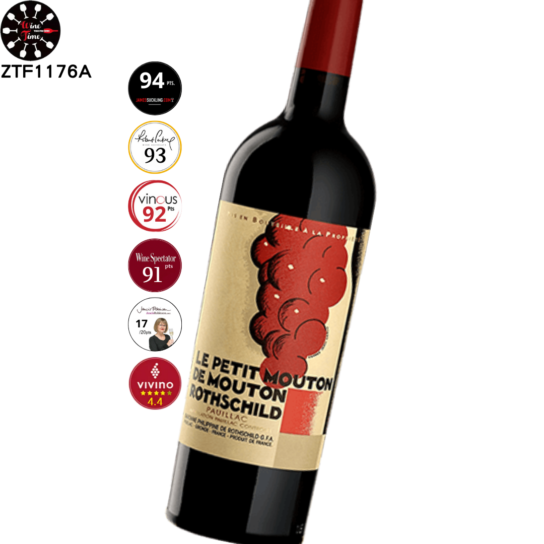 ワイン LE PETIT MOUTON DE MOUTON ROTHSCHILD2015 2015 Le Petit Mouton de Mouton Rothschild, Pauillac, France