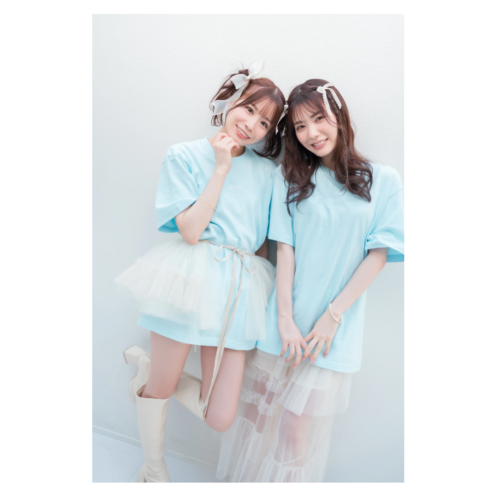 石川澪 / 未歩なな CountSheep オリジナル Tシャツ TEE