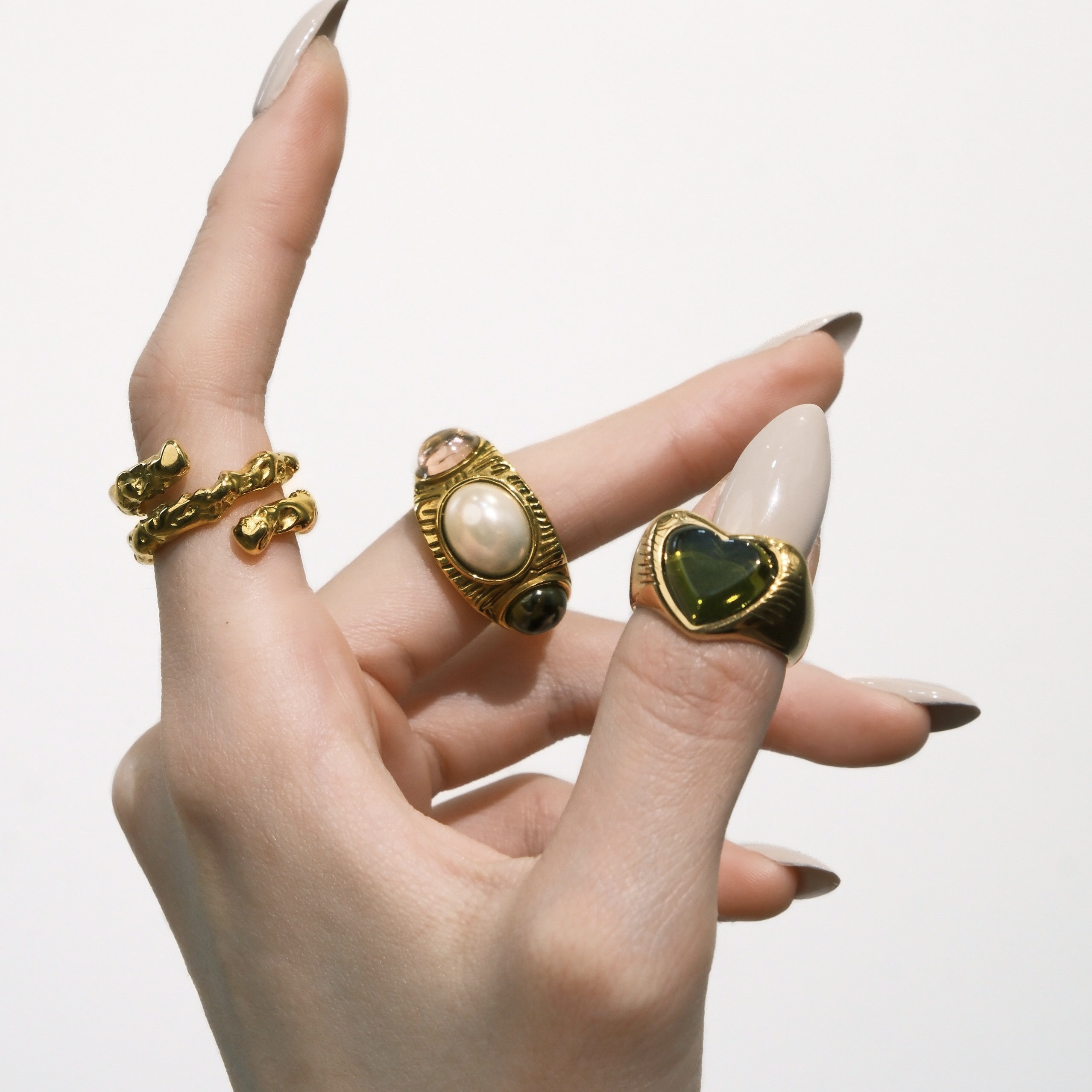 MAARI STUDIOS -Dana復古戒